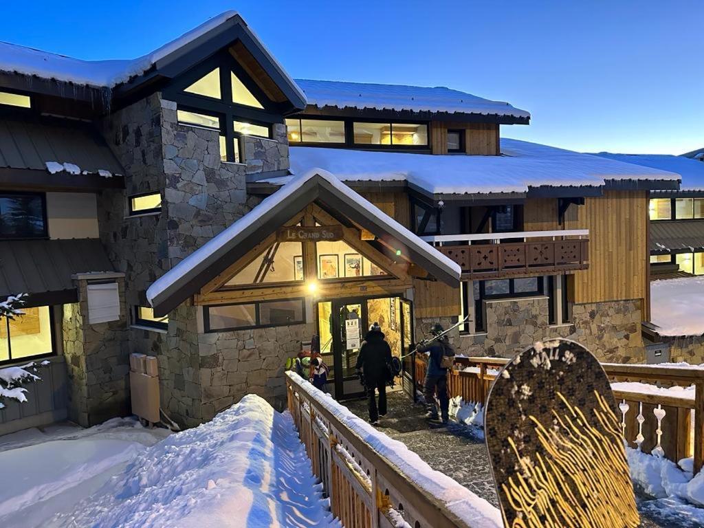 Sunny Studio 25 M2 Mountain View Balcony In Alpe D Huez District Eclose Alpe d'Huez Luaran gambar